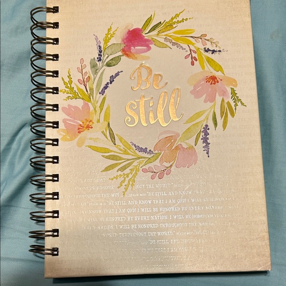 Source Unknown Floral and Snowman Spiral Notebooks - Picture 2 of 9